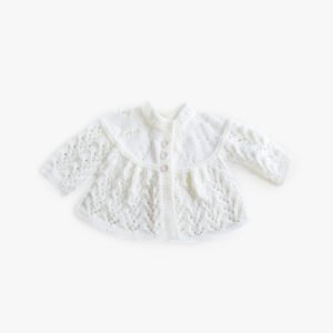Knitted White Dress